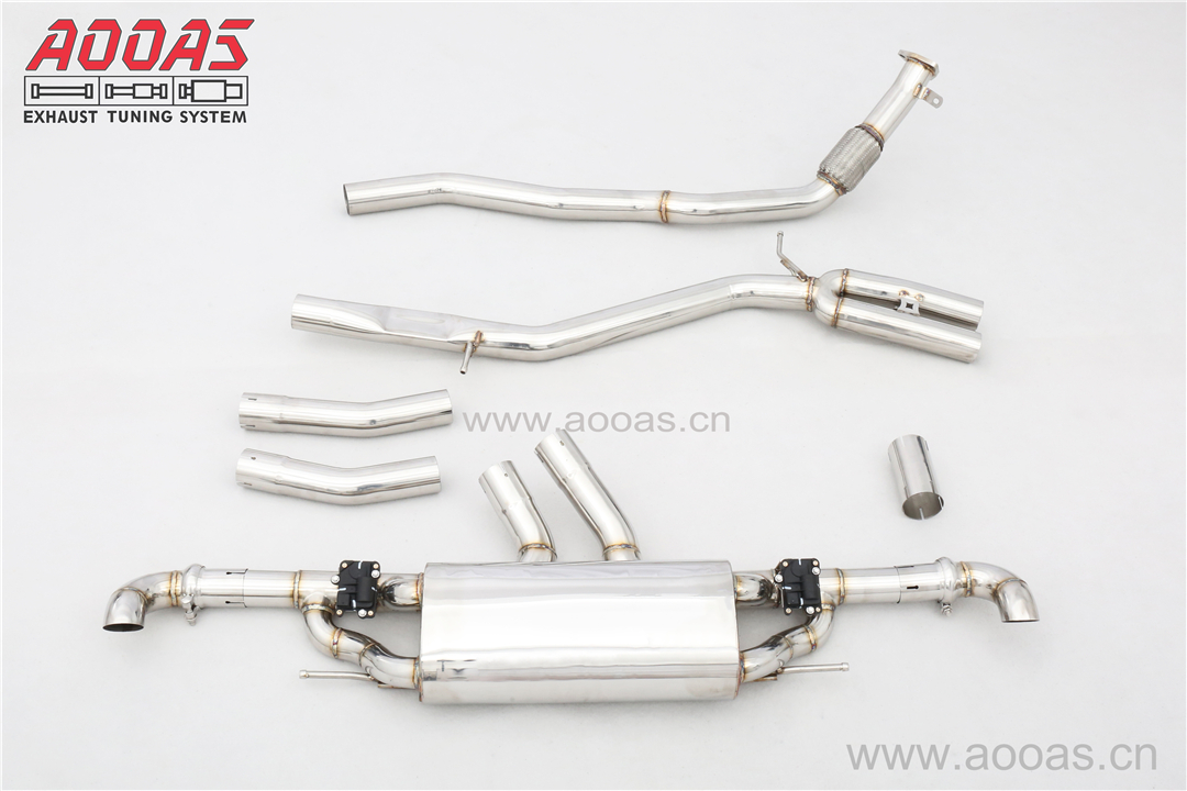 Audi Q8 3.0T SS304 / Valvetronic Catback System